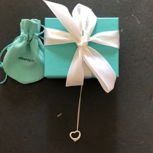Tiffany & Co. Open Heart Pendant Small